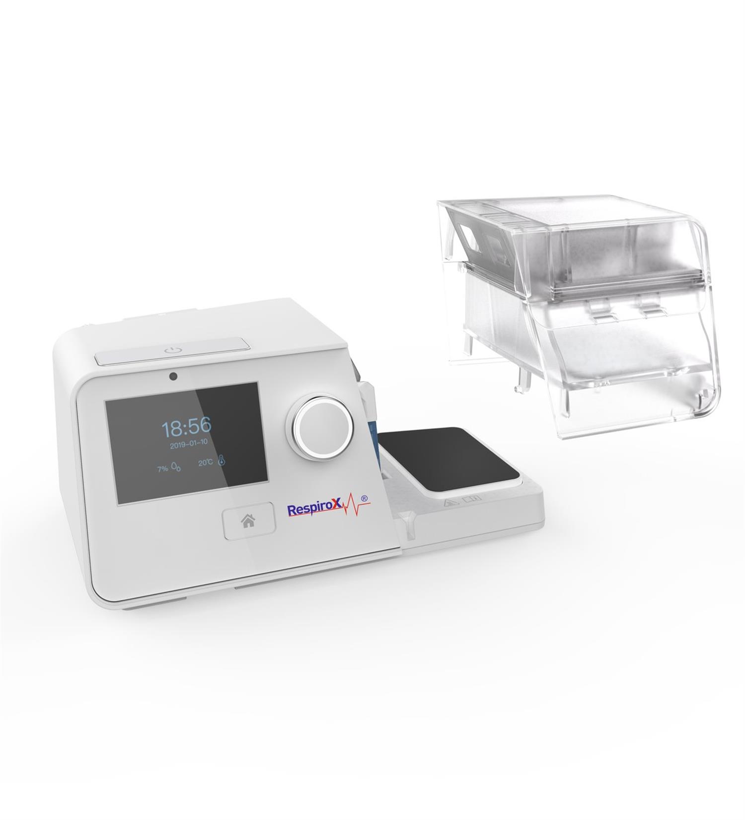Respirox G3 Luna ASV Cihazı Isıtıcı Hortum ile birlikte