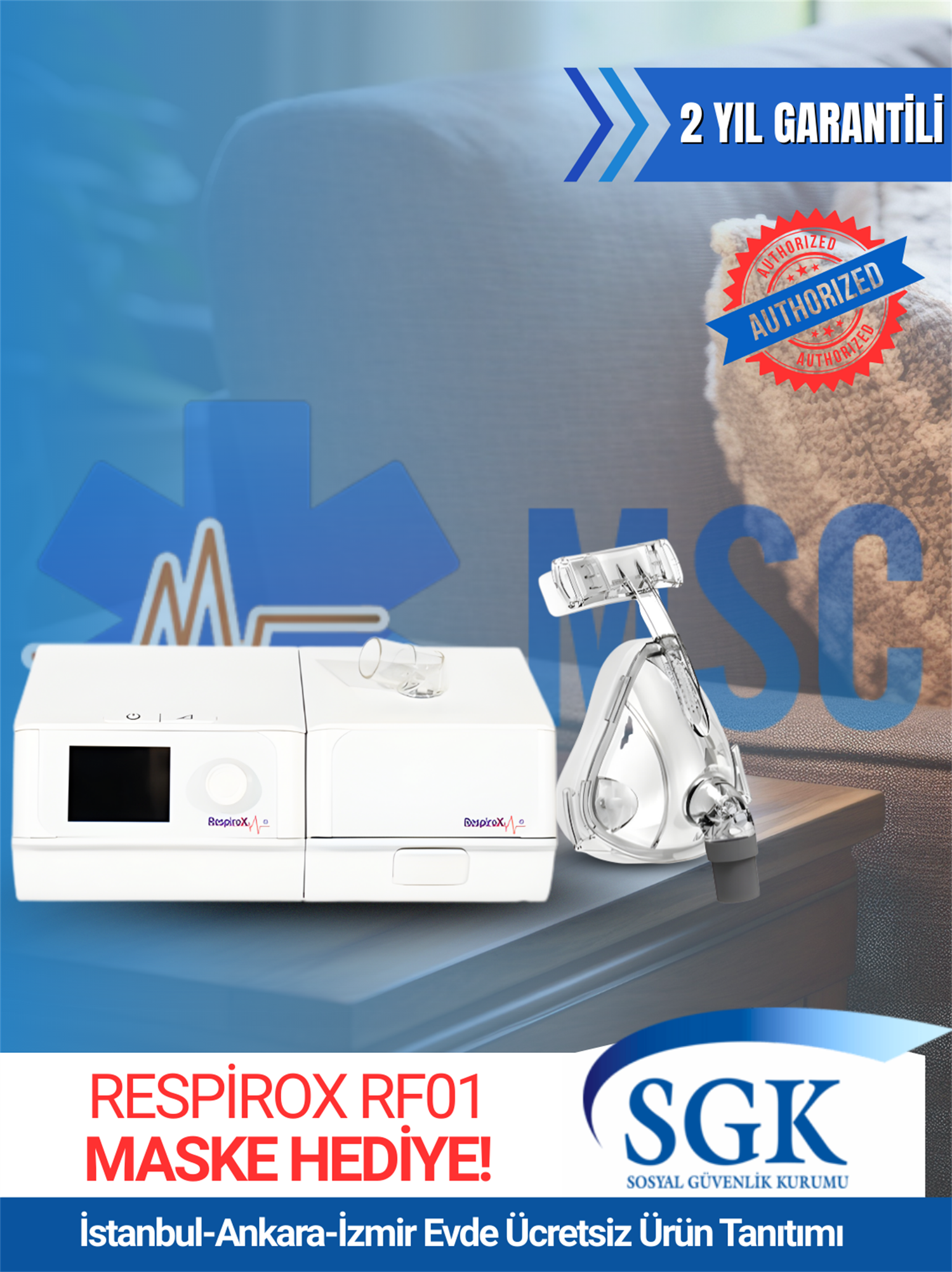 Respirox Soundsleep Cpap Cihazı + Maske + Nemlendirici Respirox Cpap Cihazı