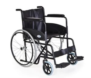 SDM 809E Ekose Desenli Manuel Tekerlekli Sandalye