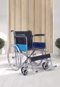 SDM 809F Manuel Tekerlekli Deri Sandalye