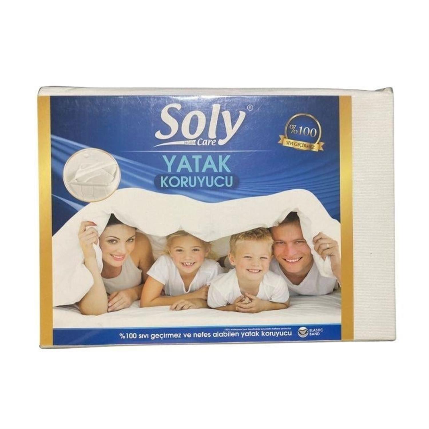 Soly Yatak Koruyucu Tek Kişilik Alez 90Cmx190cm