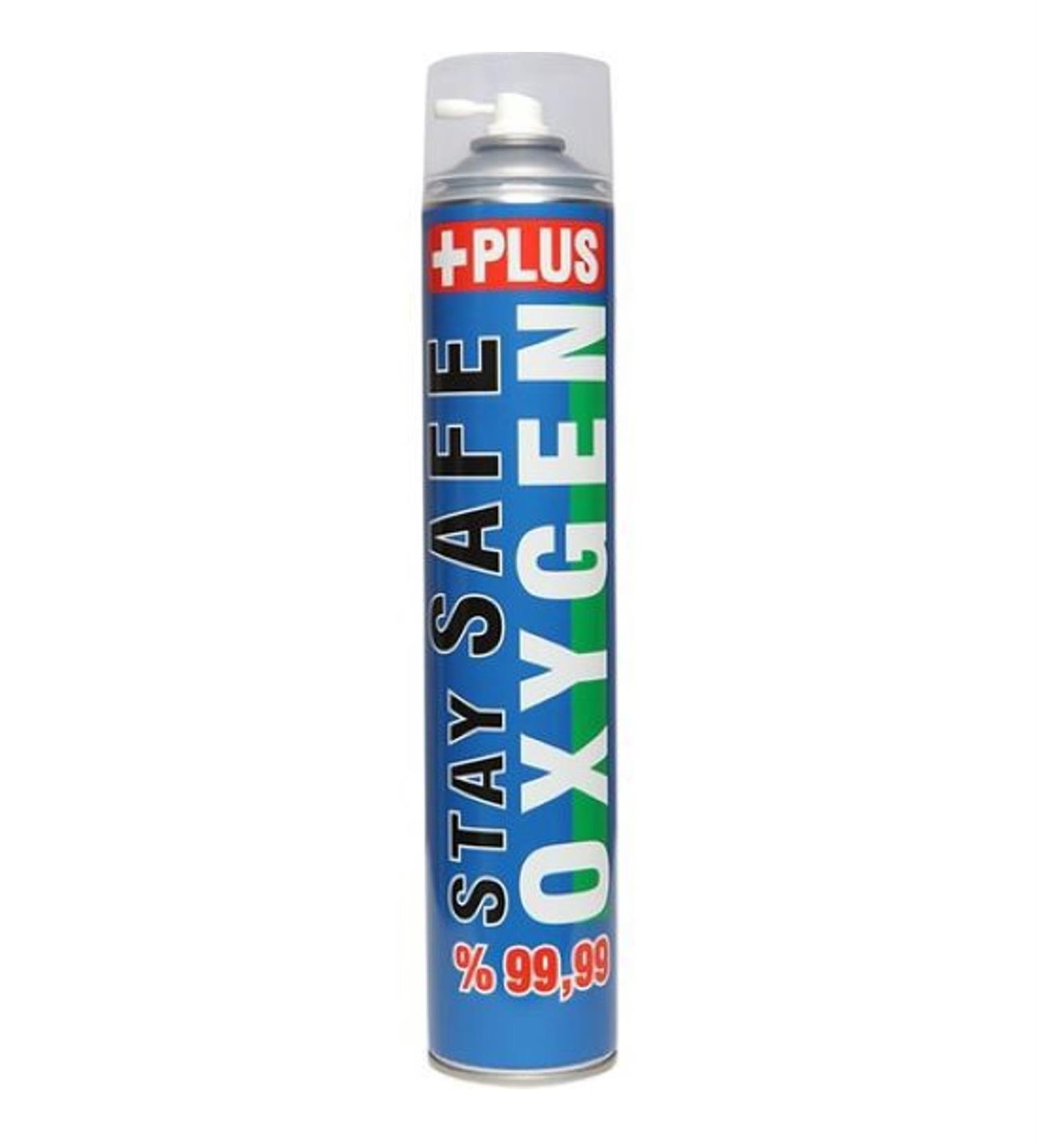 Stay Safe Plus Taşınabilir Oksijen Tüpü 400 Nefeslik