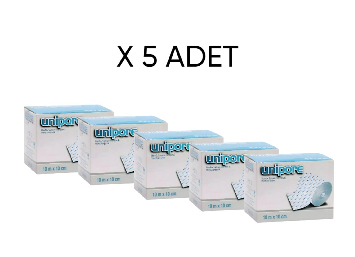 Unipore Esnek Tıbbi Flaster 10cm x 10m X 5 ADET