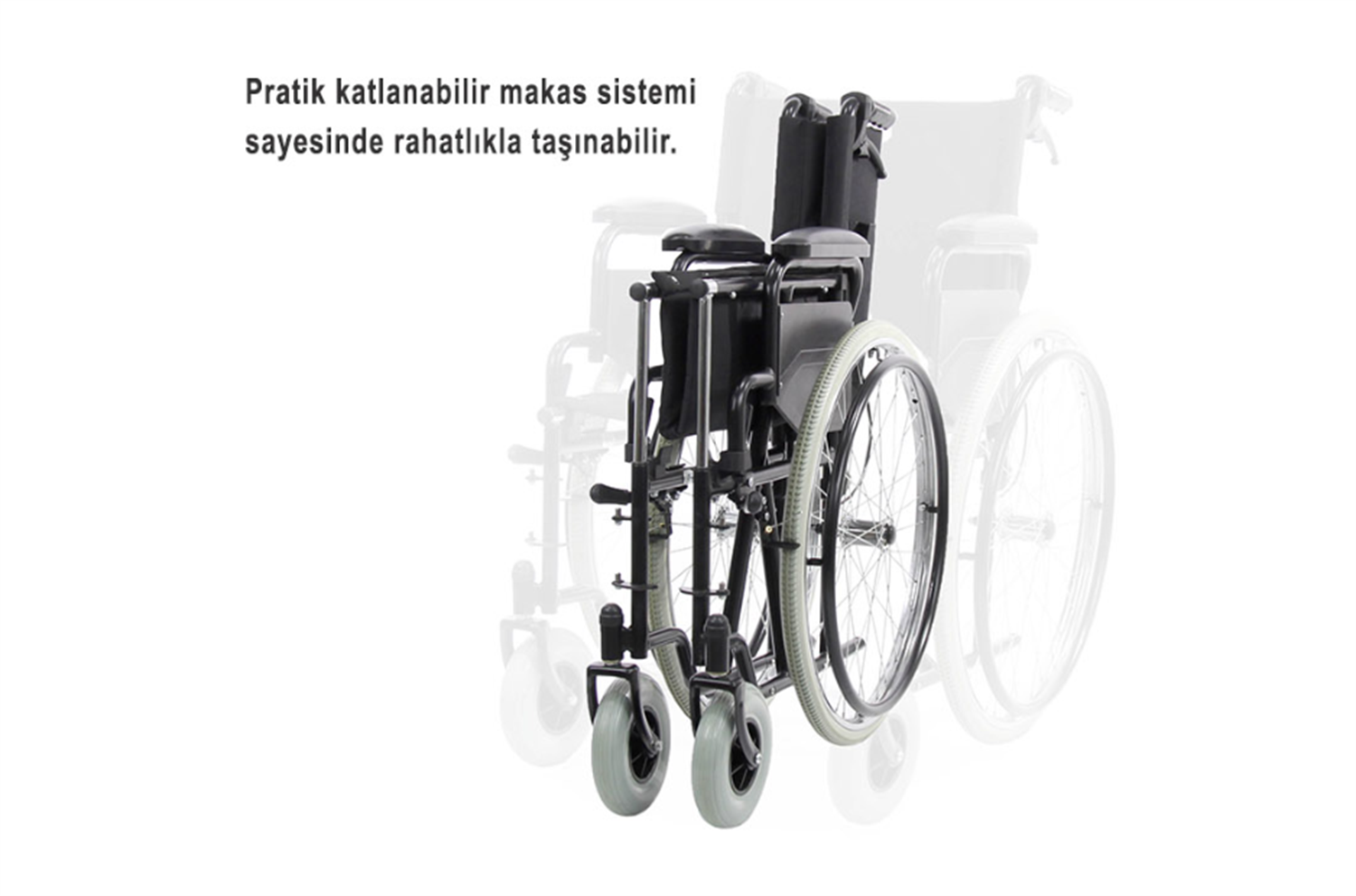 WG M313 Manuel Tekerlekli Sandalye (SWEMO)