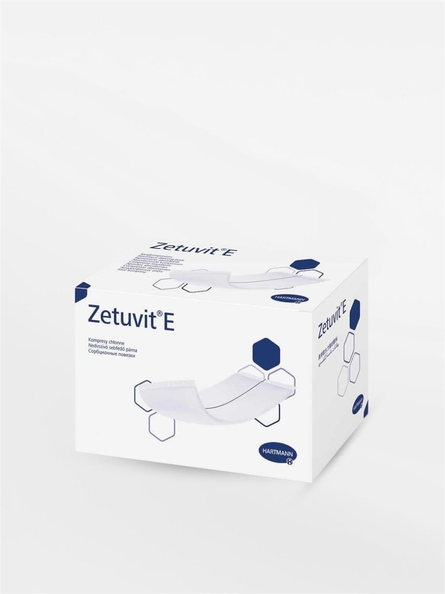 Zetuvit E – Steril Pamuklu Yara Pedi 10×10 cm