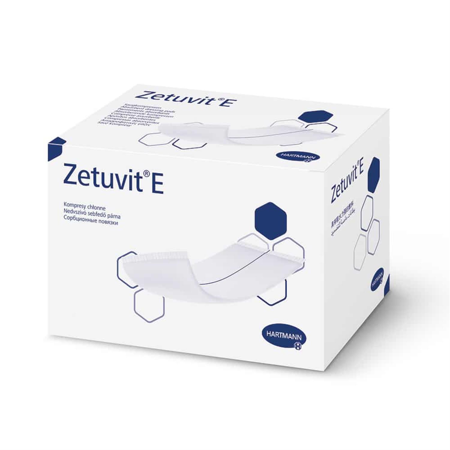 Zetuvit E – Steril Pamuklu Yara Pedi 10×10 cm